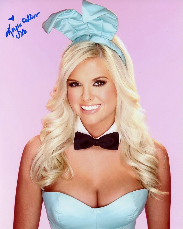 Kayla Collins Playboy In Person Signed Photo