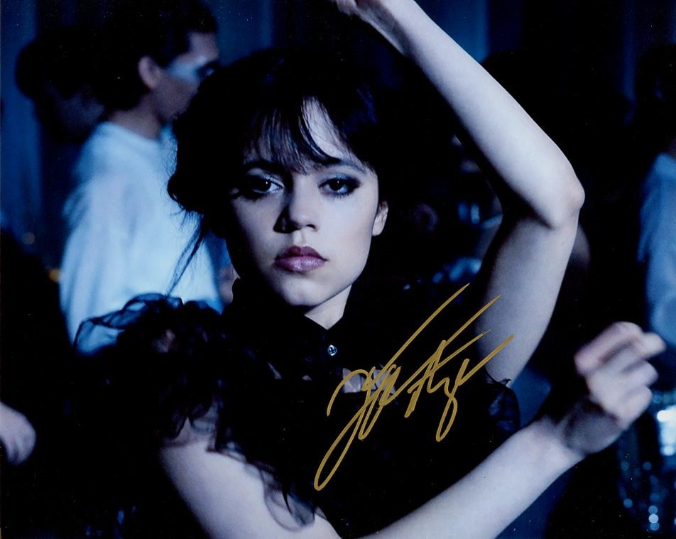 Jenna Ortega WEDNESDAY In Person Signed Photo (1 of 1)