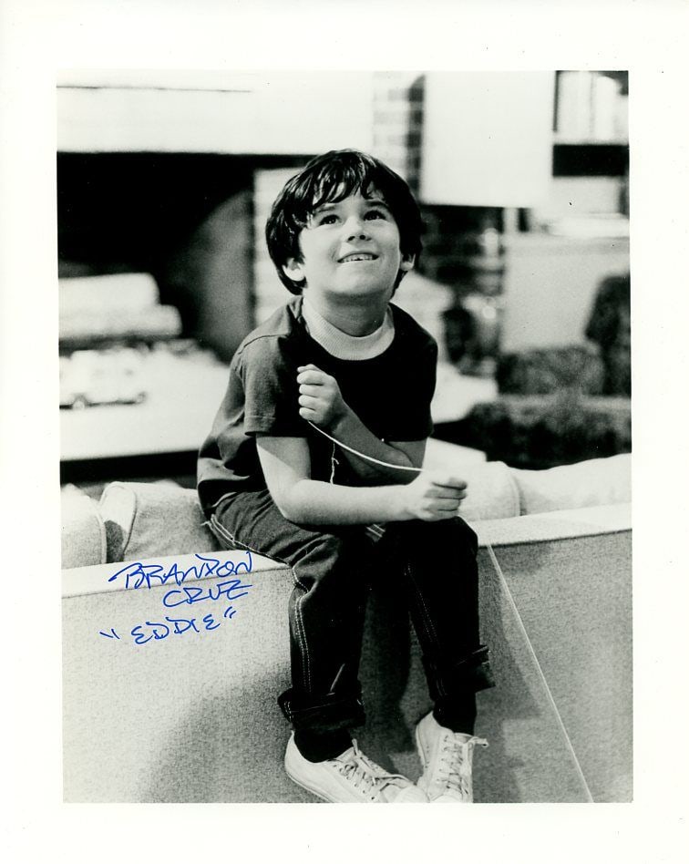 Brandon Cruz COURTSHIP EDDIE'S FATHER In Person Signed Photo (1 of 1)