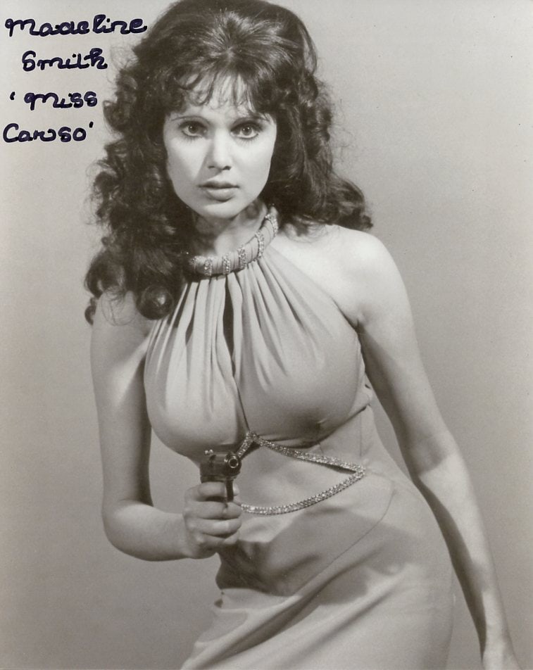 Madeline Smith JAMES BOND In Person Signed Photo (1 of 1)