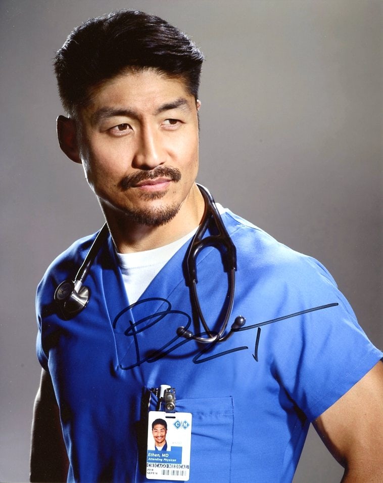 Brian Tee CHICAGO MED In Person Signed Photo (1 of 1)