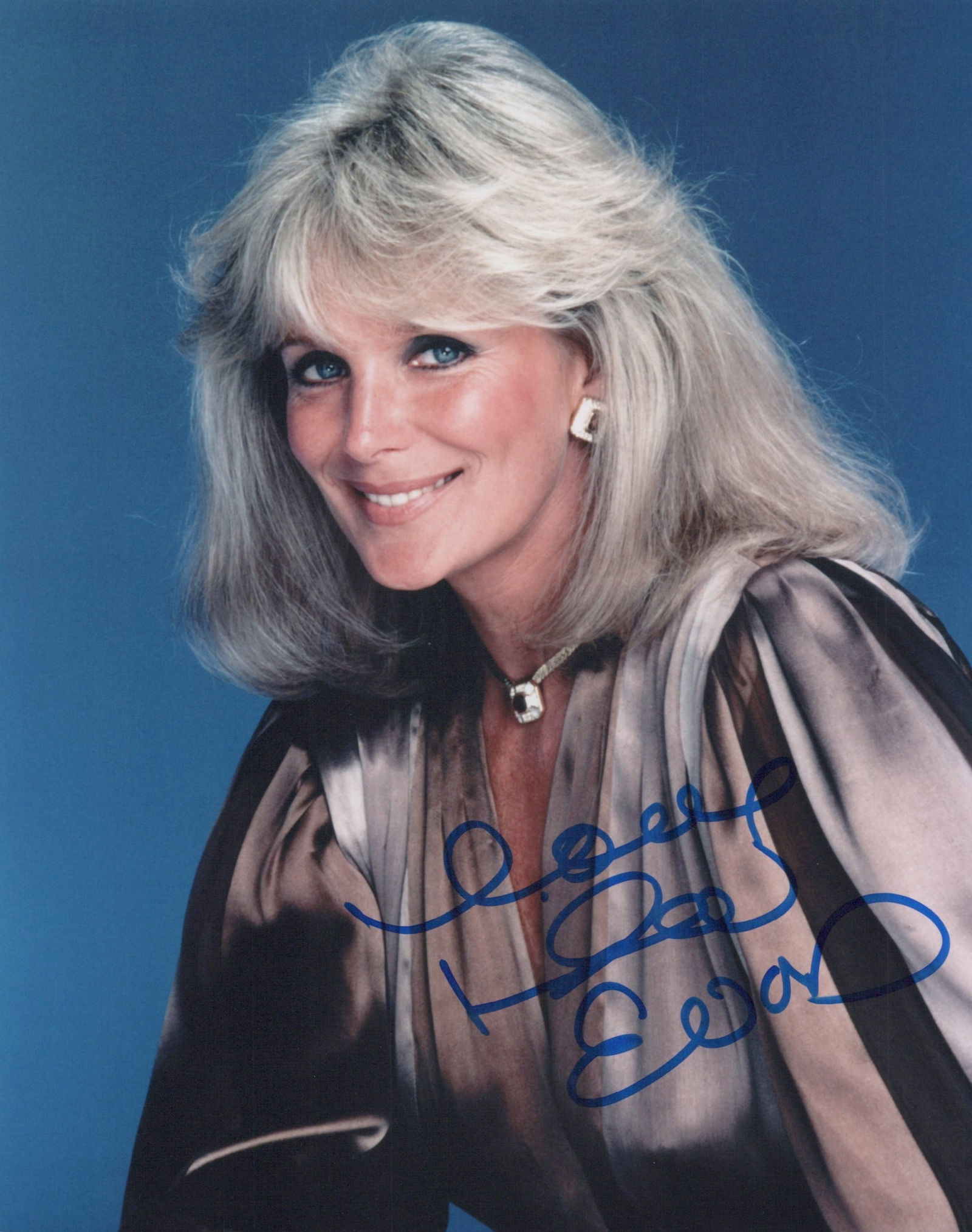 Linda Evans DYNASTY / BIG VALLEY In Person Signed Photo (1 of 1)
