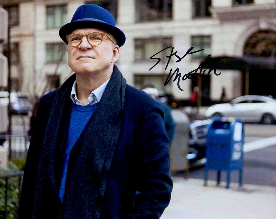Steve Martin ONLY MURDERS IN THE BUILDING In Person Signed Photo (1 of 1)