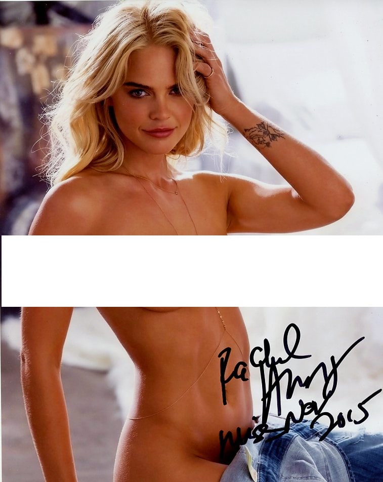 Rachel Harris PLAYBOY In Person Signed Photo (1 of 1)