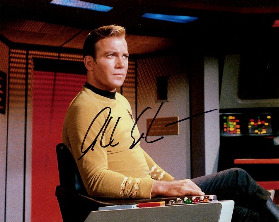 William Shatner STAR TREK In Person Signed Photo (1 of 1)