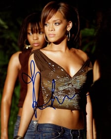 Rihanna GORGEOUS In Person Signed Photo