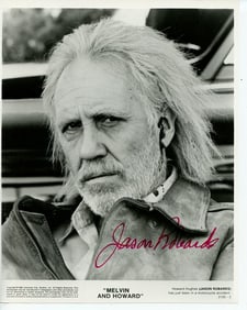 Jason Robards (1922-2000) MELVIN AND HOWARD Signed Photo
