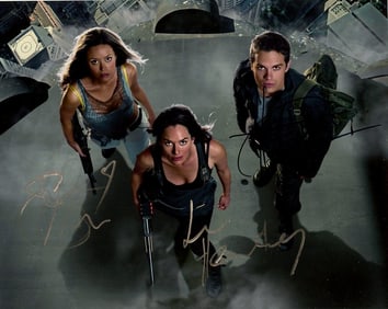 Headey / Glau / Dekker SARAH CONNOR CHRONICLES In Person Signed Photo