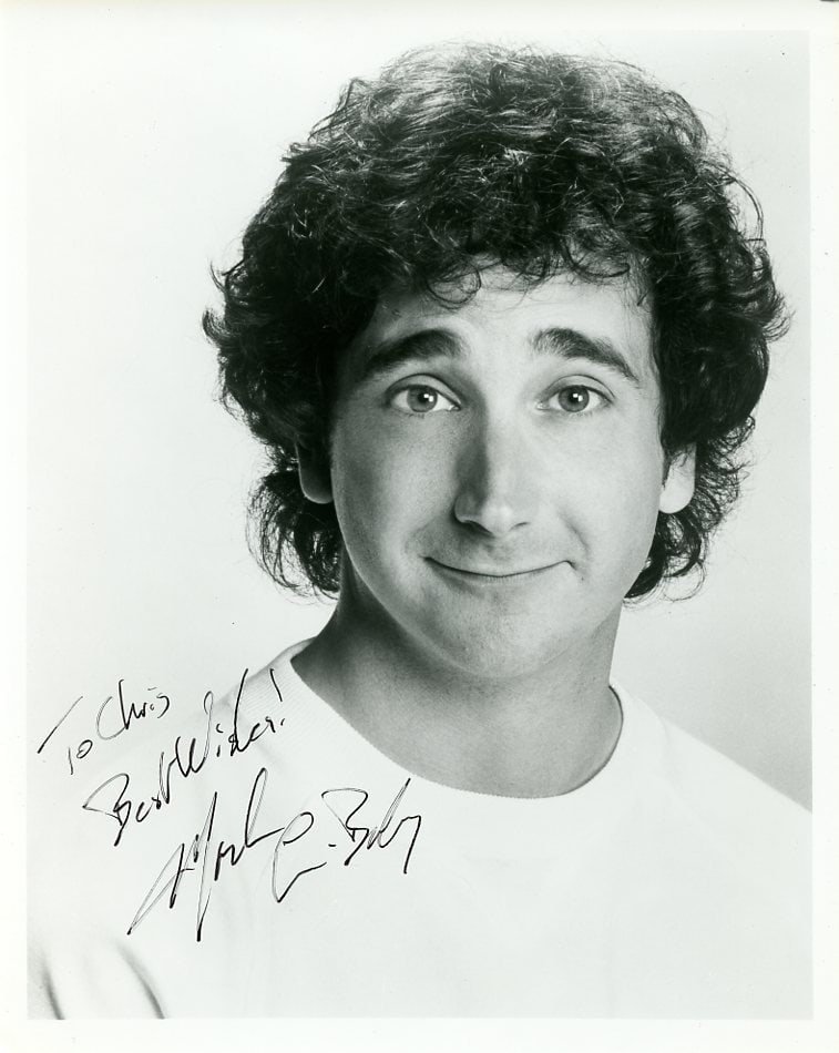 Mark Linn Baker PERFECT STRANGERS Signed Photo (1 of 1)