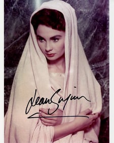 Jean Simmons (1929-2010) SPARTACUS Signed Photo