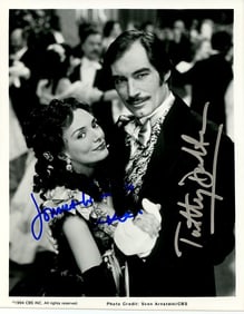 Timothy Dalton / Joanne Whalley SCARLET Signed Photo