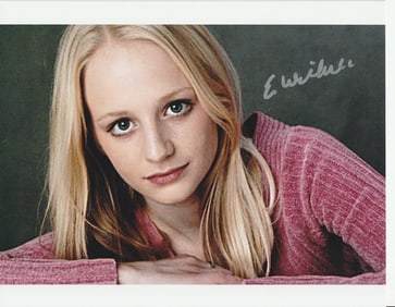 Erin Wilhelmi PERKS WALLFLOWER / GILDED AGE In Person Signed Photo