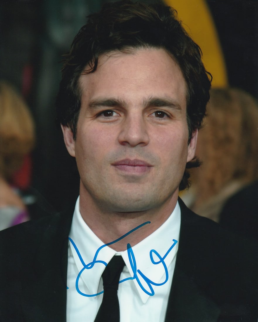 Mark Ruffalo AVENGERS / FOXCATCHER In Person Signed Photo (1 of 1)