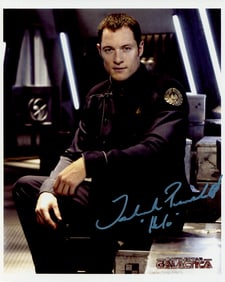 Tahmoh Penikett BATTLESTAR GALACTICA In Person Signed Photo