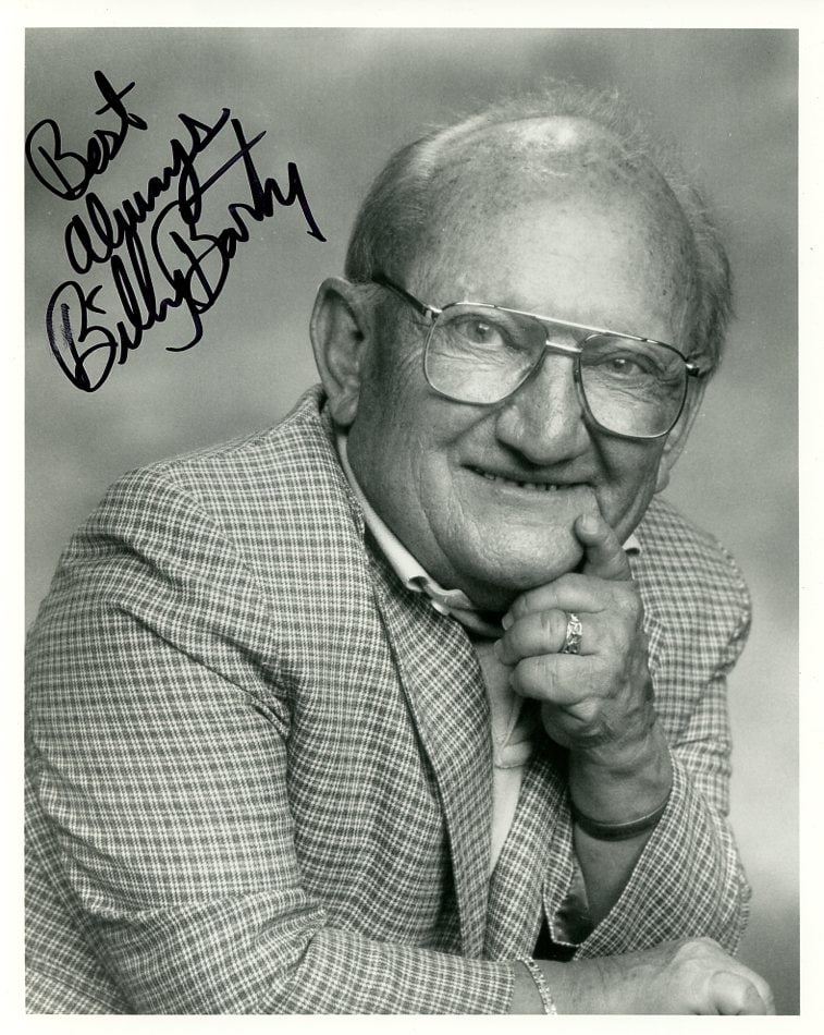 Billy Barty (1924-2000) LEGEND / WILLOW Signed Photo: Photo size is 8x10. Billy Barty (1924-2000) signed photo. Billy Barty was an American actor and activist. In adult life, he stood 3 ft 9 in tall, due to cartilage–hair hypoplasia dwarfism. Because o