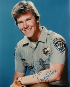 Larry Wilcox CHIPS In Person Signed Photo