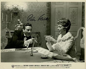 Peter Falk (1927-2011) ROBIN AND THE 7 HOODS Signed Photo
