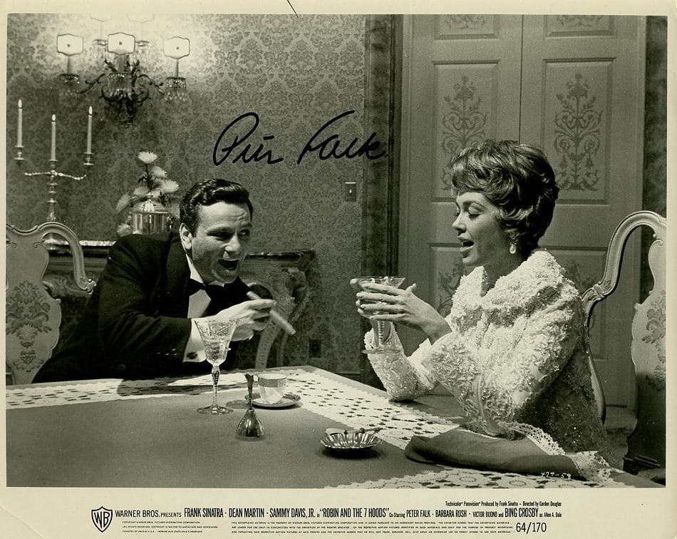 Peter Falk (1927-2011) ROBIN AND THE 7 HOODS Signed Photo (1 of 1)
