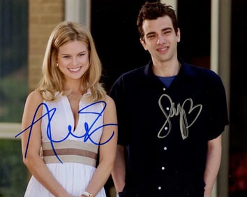 Jay Baruchel / Alice Eve SHES OUT OF MY LEAGUE In Person Signed Photo