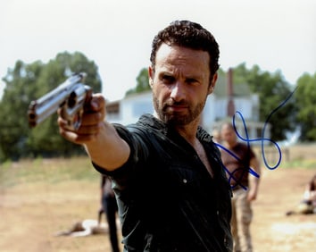 Andrew Lincoln WALKING DEAD In Person Signed Photo
