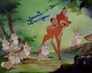 Donny Dunagan DISNEY'S BAMBI In Person Signed Photo