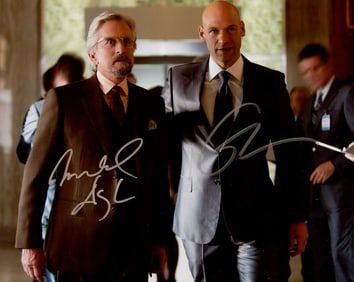 Michael Douglas / Corey Stoll ANT-MAN WASP QUANTUMANIA In Person Signed Photo