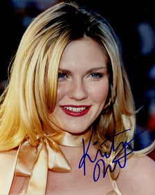 Kirsten Dunst SPIDERMAN / MELANCHOLIA In Person Signed Photo