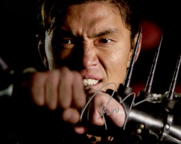 Rick Yune MAN W/ THE IRON FISTS In Person Signed Photo