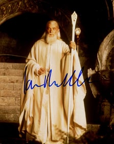 Ian McKellen LORD OF THE RINGS In Person Signed Photo