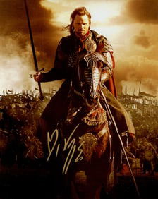 Viggo Mortensen LORD OF THE RINGS In Person Signed Photo