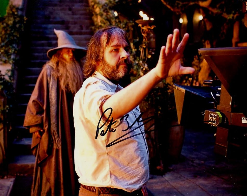 Peter Jackson DIRECTOR LORD OF THE RINGS In Person Signed Photo (1 of 1)