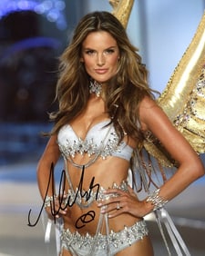 Alessandra Ambrosio VICTORIA'S SECRETS In Person Signed Photo