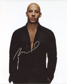 Vin Diesel FAST FURIOUS / GUARDIANS GALAXY In Person Signed Photo