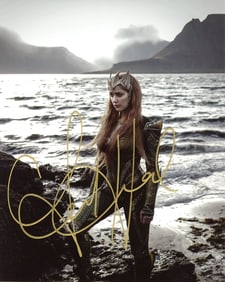 Amber Heard AQUAMAN In Person Signed Photo
