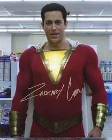 Levi Zachary SHAZAM In Person Signed Photo