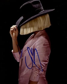 Sia Kate Isobelle Furler SINGER / MUSICIAN In Person Signed Photo