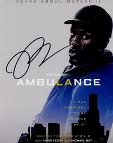 Yahya Abdul-Mateen II AMBULANCE In Person Signed Photo