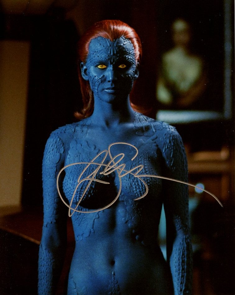 Jennifer Lawrence DARK PHOENIX In Person Signed Photo (1 of 1)