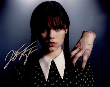 Jenna Ortega WEDNESDAY In Person Signed Photo