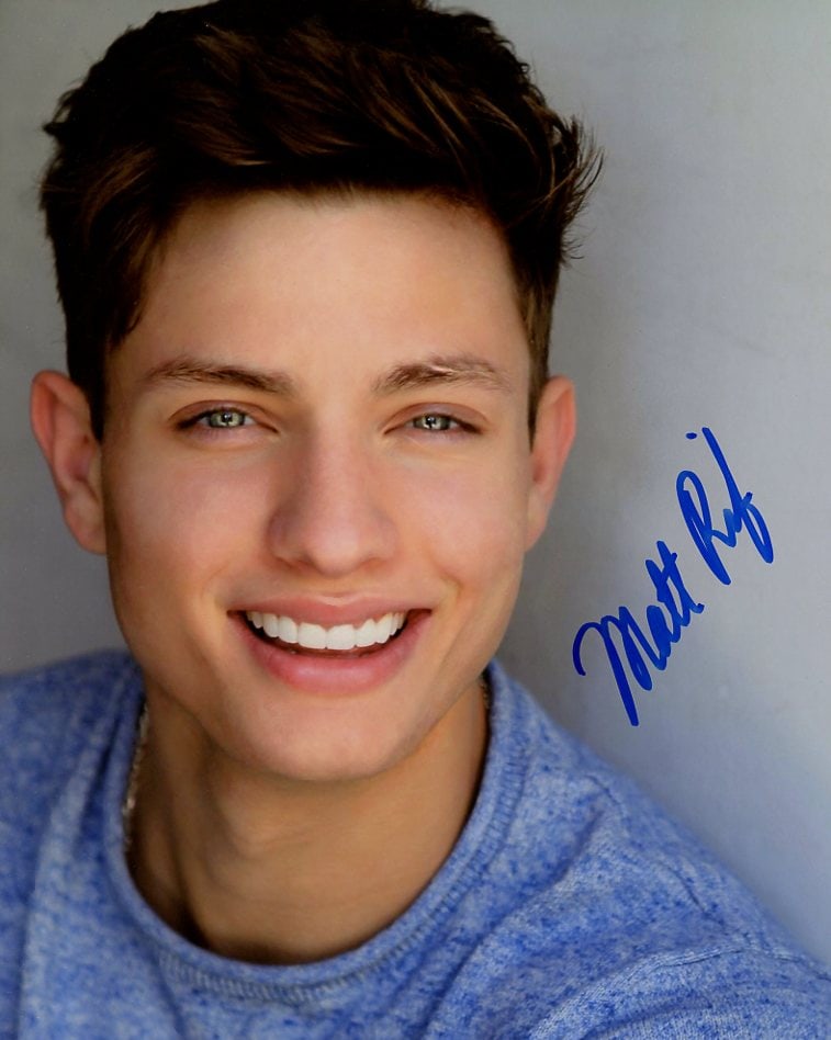 Matt Rife COMEDIAN In Person Signed Photo: Photo size is 8x10. Matt Rife in person signed photo. Matt Rife is an American comedian and actor. Rife is best known for his self-produced comedy specials Only Fans, Matthew Steven Rife and Walking R