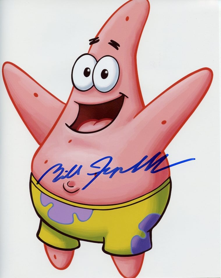 Bill Fagerbakker SPONGEBOB SQUARE PANTS In Person Signed Photo (1 of 1)