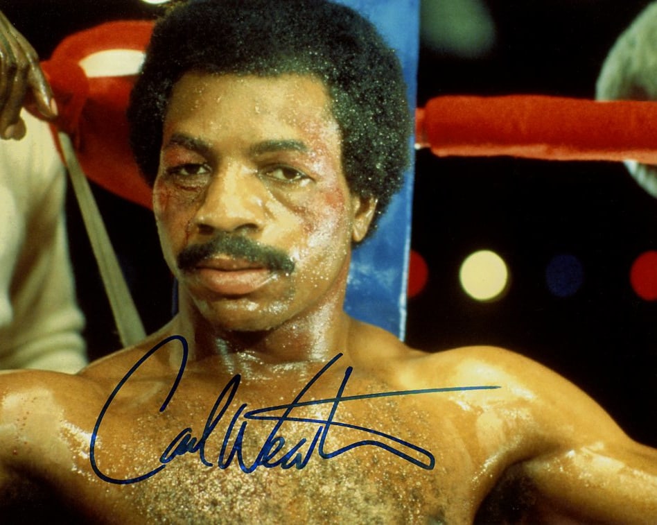 Carl Weathers (1948-2024) ROCKY In Person Signed Photo (1 of 1)