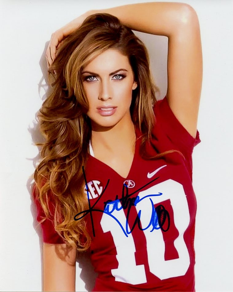 Katherine Webb MODEL In Person Signed Photo (1 of 1)