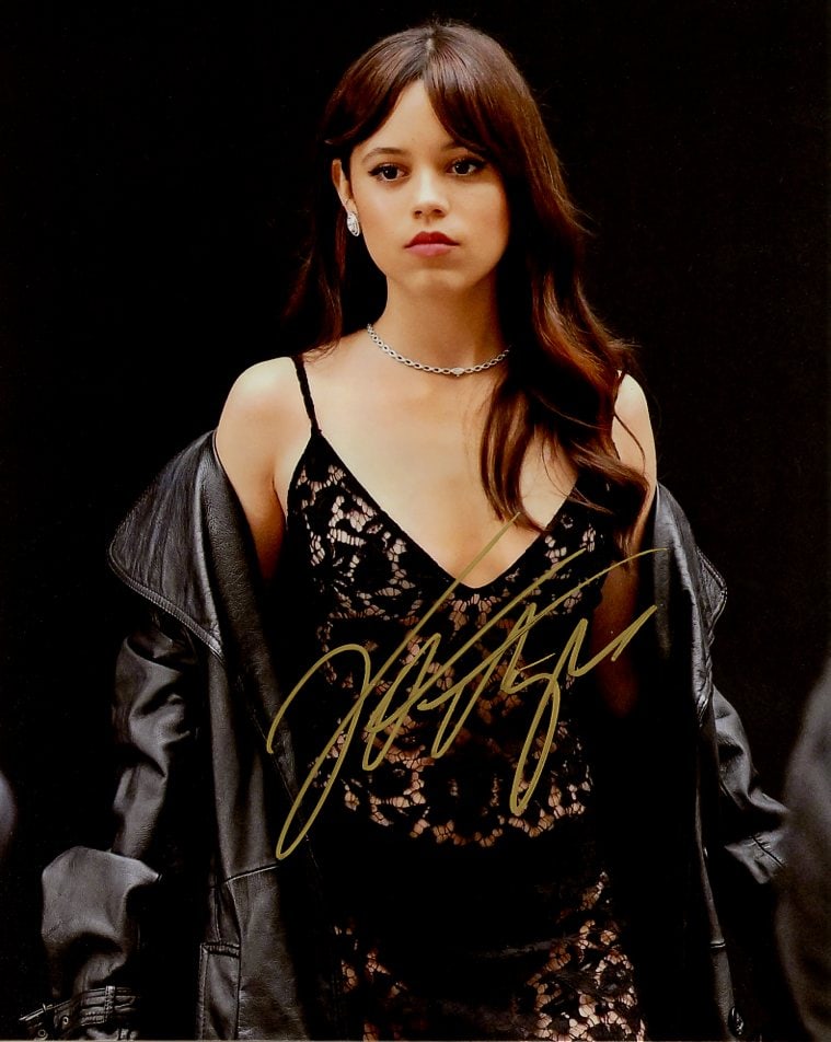 Jenna Ortega WEDNESDAY / SCREAM In Person Signed Photo (1 of 1)