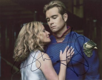 Elizabeth Shue / Anthony Starr THE BOYS In Person Signed Photo