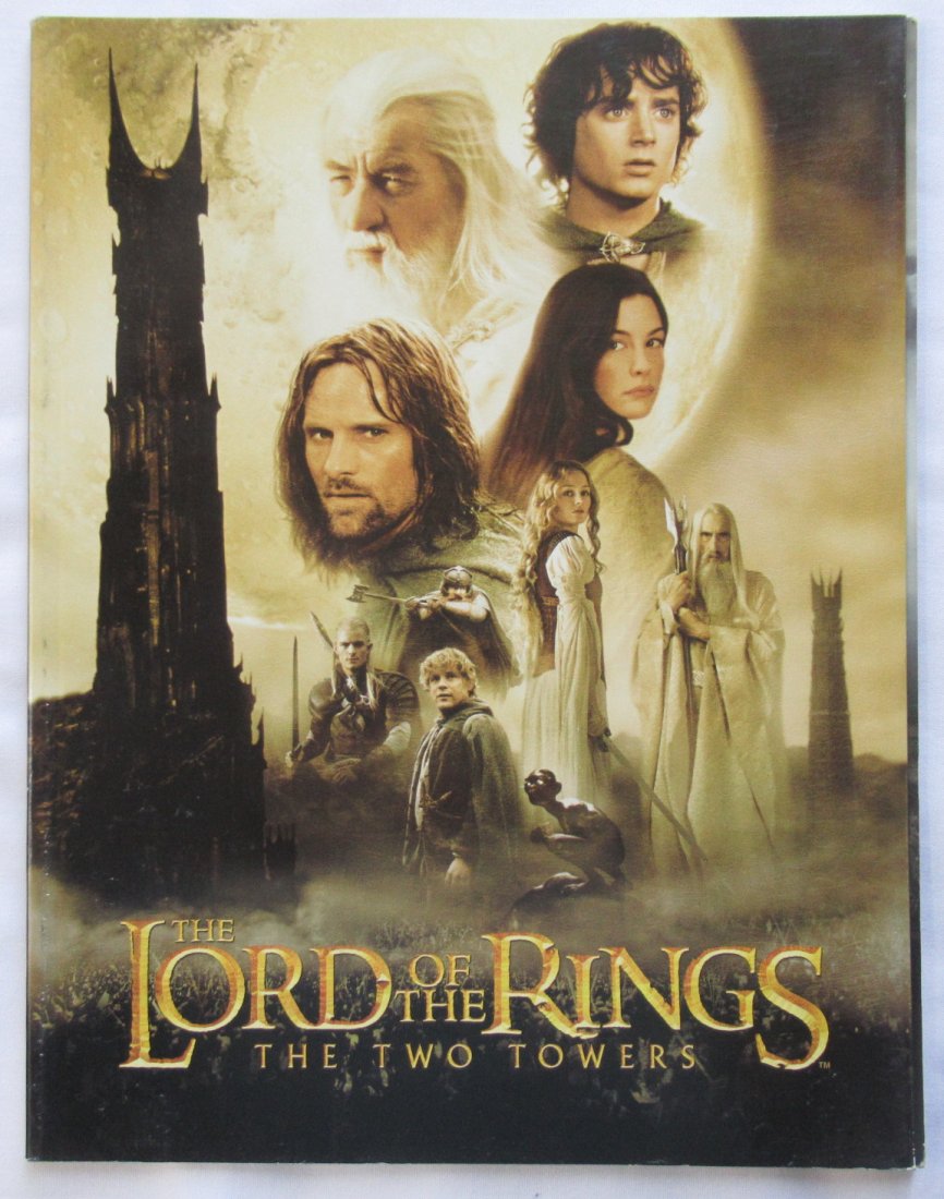 Lord of the Rings: The Two Towers (2002) Japanese Movie Program (1 of 3)