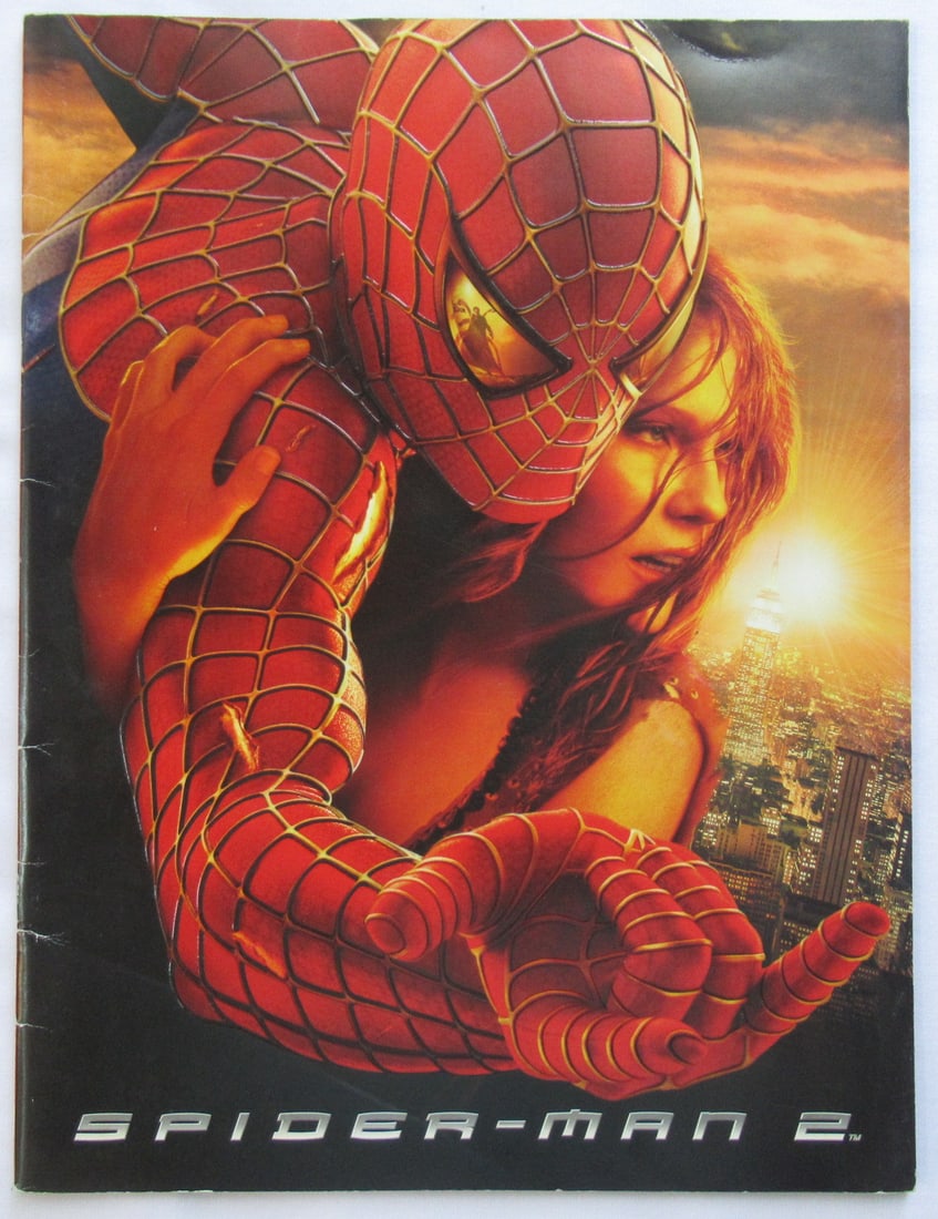 Spider-Man 2 2004 Japanese Movie Program (1 of 4)
