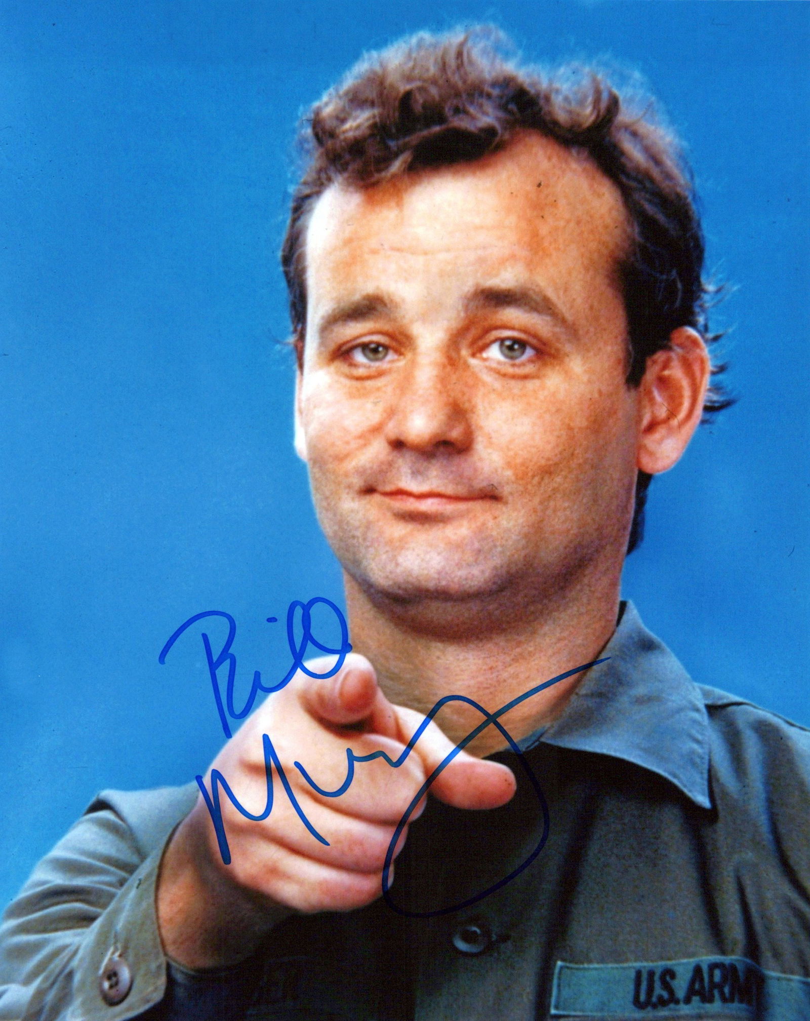 Bill Murray STRIPES In Person Signed Photo (1 of 1)