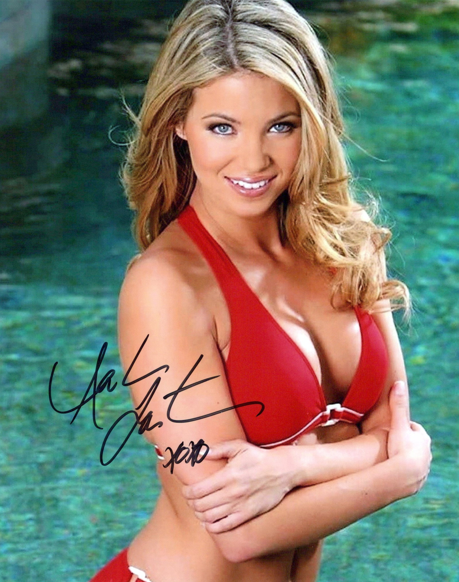 Amber Lancaster PRICE IS RIGHT In Person Signed Photo: Photo size is 8x10. Amber Lancaster in person signed photo. Amber Lancaster has done such TV and movies as THE HARD TIMES OF RJ BERGER, THE PRICE IS RIGHT, and THE BOLD AND THE BEAUTIFUL