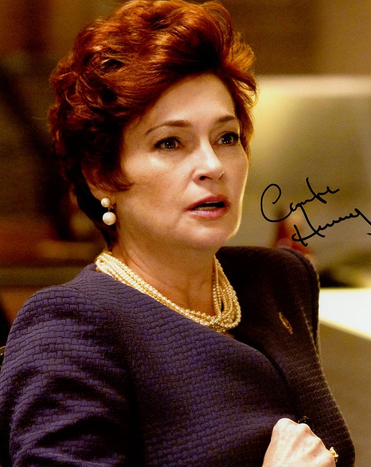 Caroline Hennessey TRUE BLOOD In Person Signed Photo: Photo size is 8x10. Caroline Hennessey in person signed photo from the TV series TRUE BLOOD. Carol Hennessey as the character Rosalyn Harris.